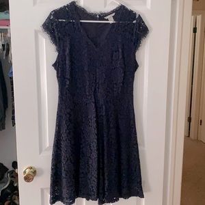 H&M Navy Lace Dress